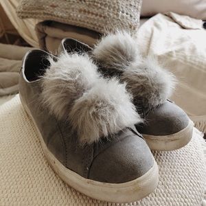 Steve Madden furball sneaker
